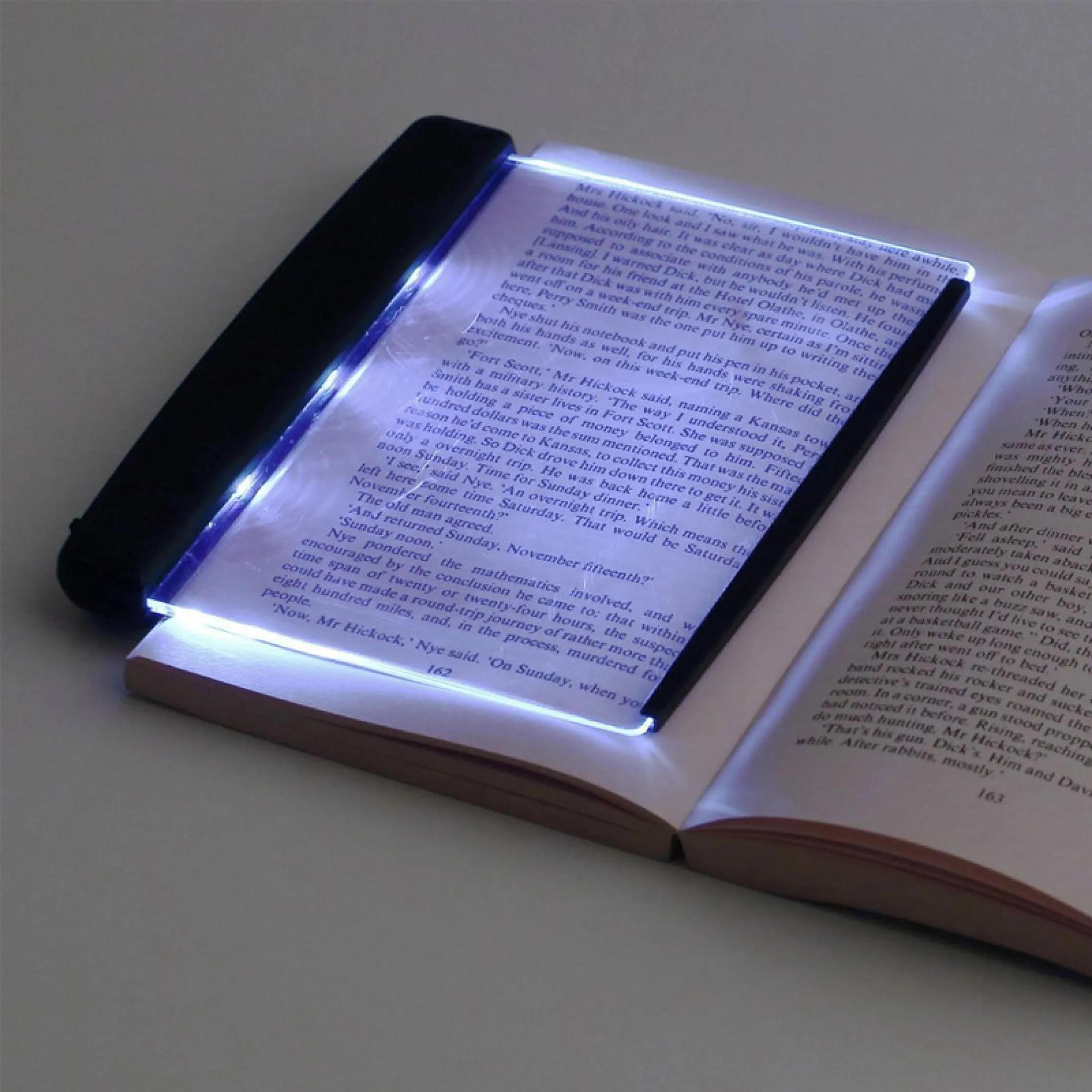 LED světelný panel pro čtení knih